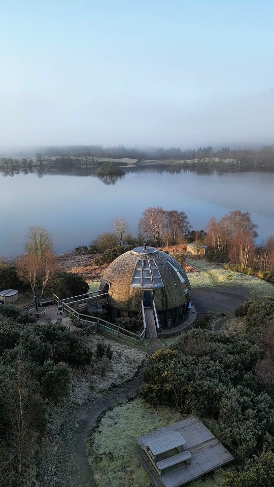 Eco Bothy Offers Dark Sky Stargazing By Loch