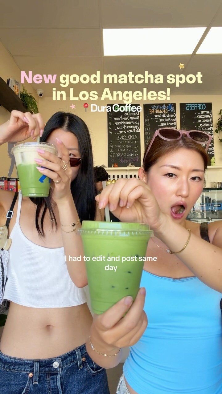 Dura Coffee: A Matcha Lover's Los Angeles Destination