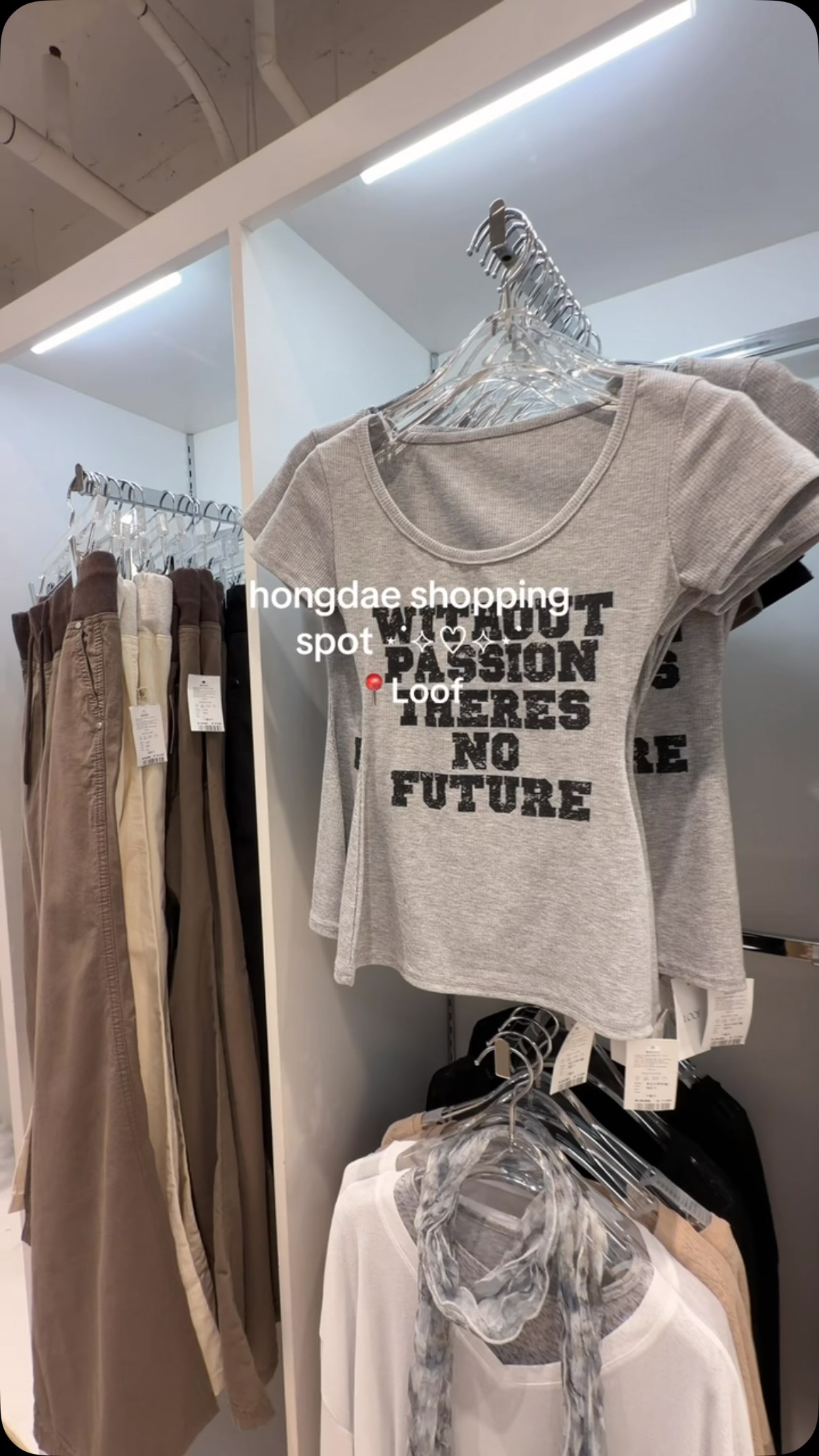 Hongdae's Loof: Shopping for Clothes and Accessories