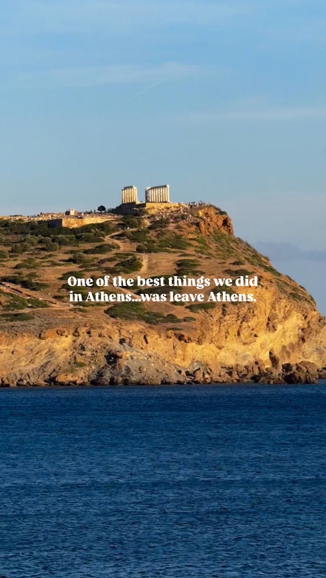 Temple of Poseidon: A Golden Hour Excursion