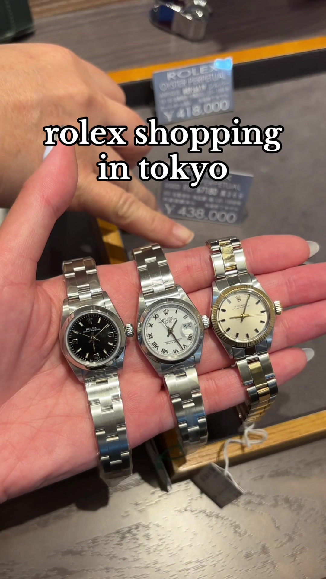 Rolex Shopping Experience in Tokyo