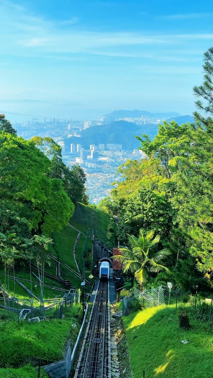 Penang Hill Offers Scenic Views and Funicular Rides