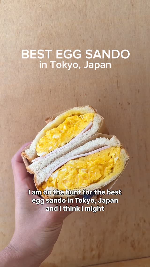 Tokyo's Best Egg Sandwich Found in Shimokitazawa