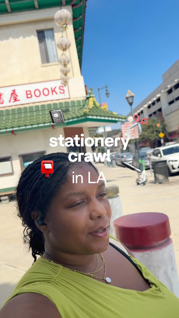 Los Angeles Stationery Shops Crawl