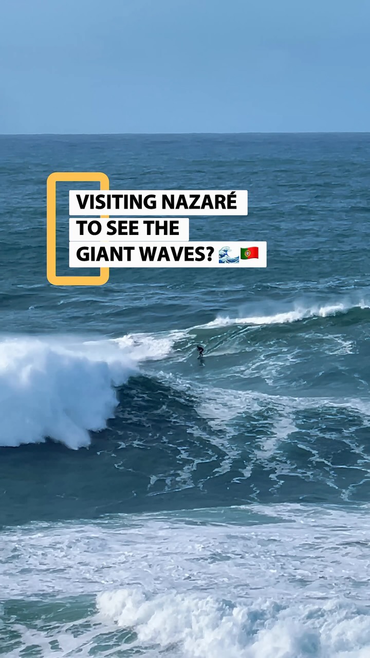 Giant Nazaré Waves and Coastal Attractions
