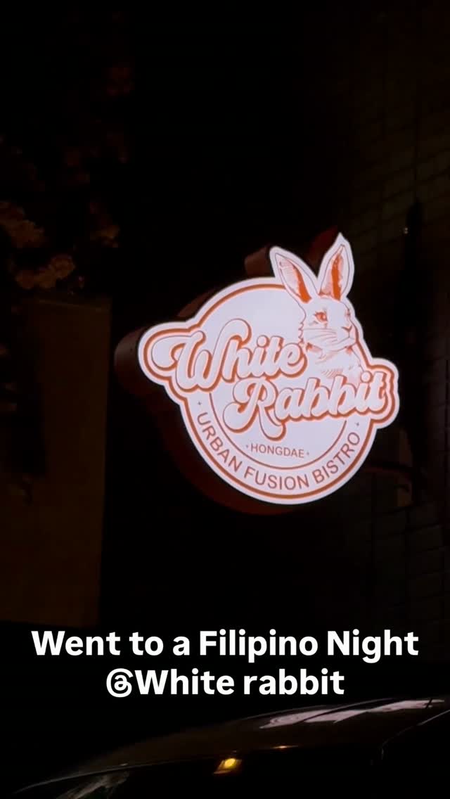 Filipino Night Event at White Rabbit Hongdae