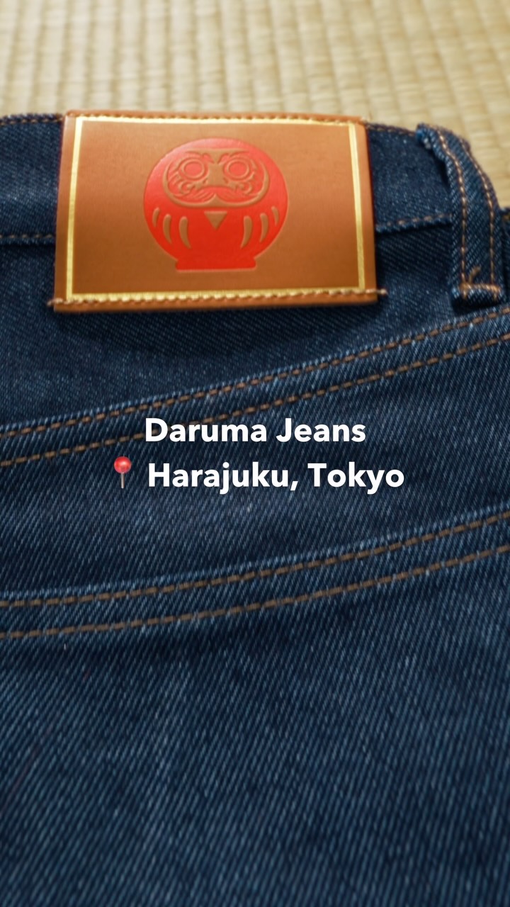 Customizing Japanese-Themed Jeans at Daruma