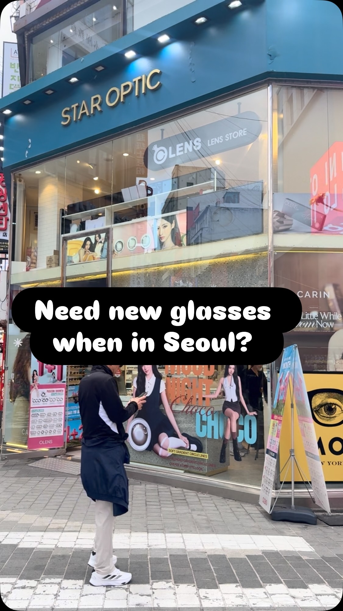 Seoul Optical Shop Opposite Uniqlo
