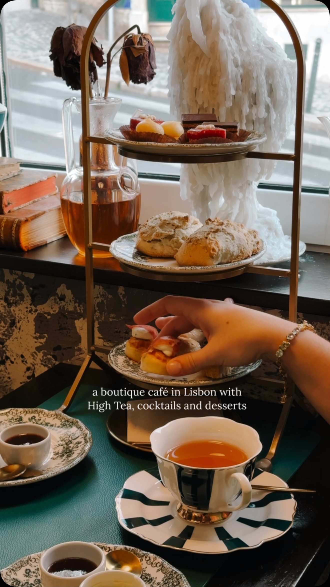 Lisbon Cafe Offers High Tea And Cocktails