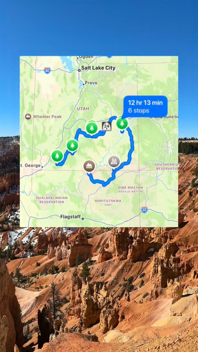 Vegas to Utah's Mighty 5 National Parks Road Trip