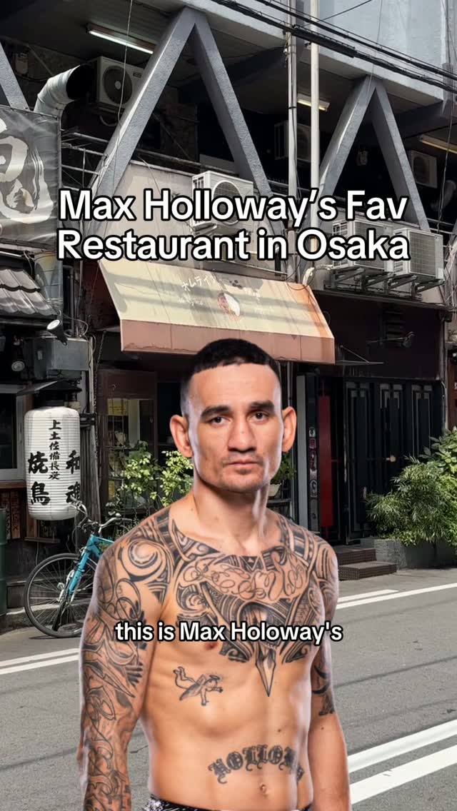 Max Holloway's Favorite Omurice Restaurant In Osaka