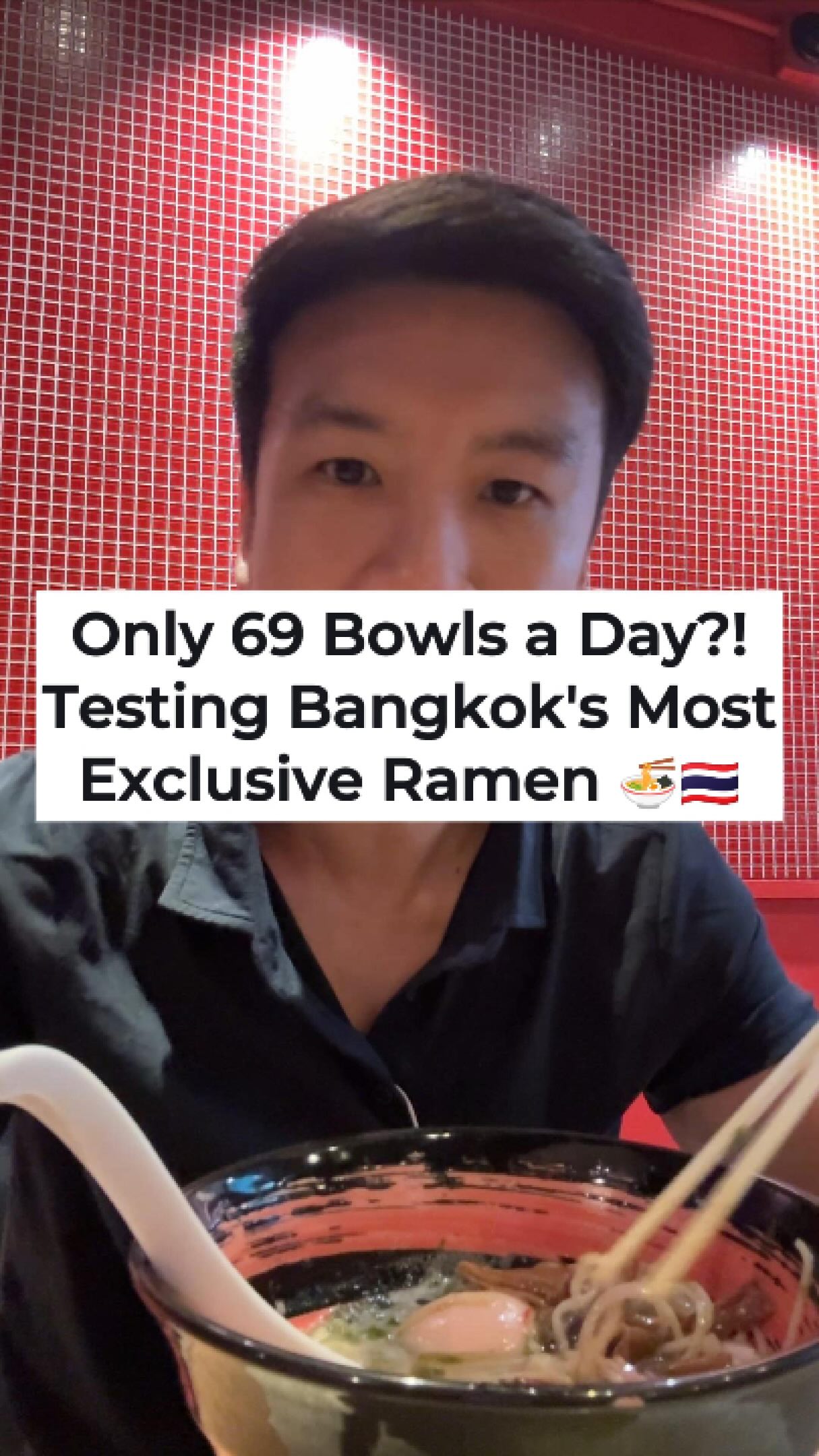 Rockmen 69men: Bangkok's Limited Ramen Bowls