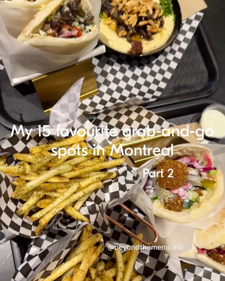 Montreal's Top Grab-and-Go Eateries
