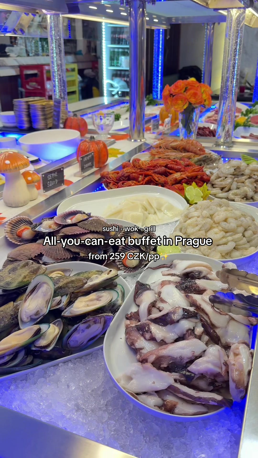 Bistro Gowok: Prague Sushi and Wok Buffet