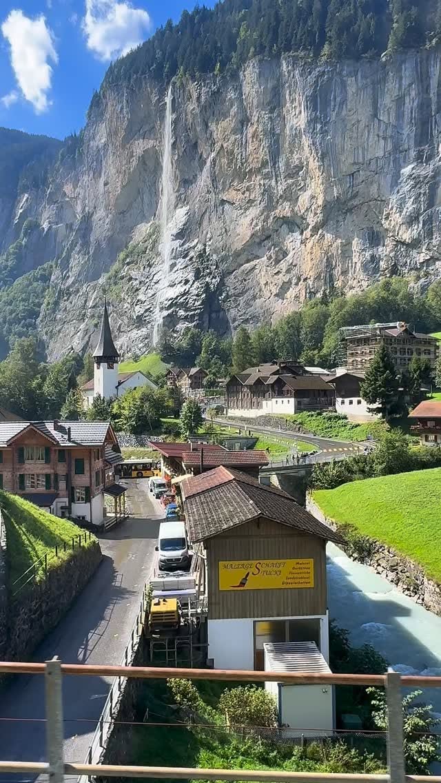 Fairytale Swiss Alps Train Journey