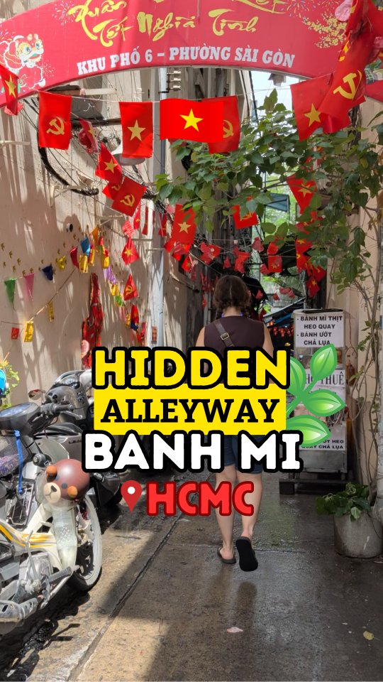 Ho Chi Minh City's Hidden Alleyway Banh Mi Cafe