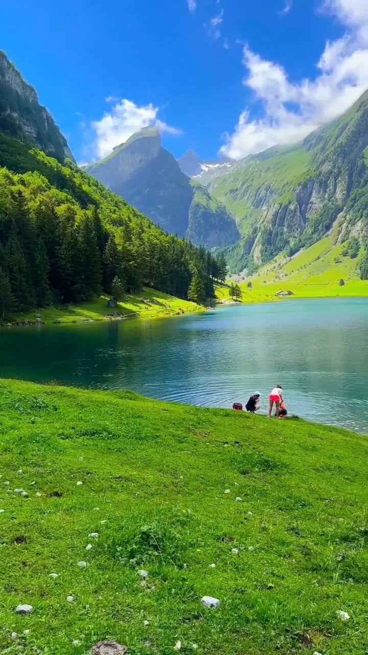 Swiss Lakes And Mountain Views