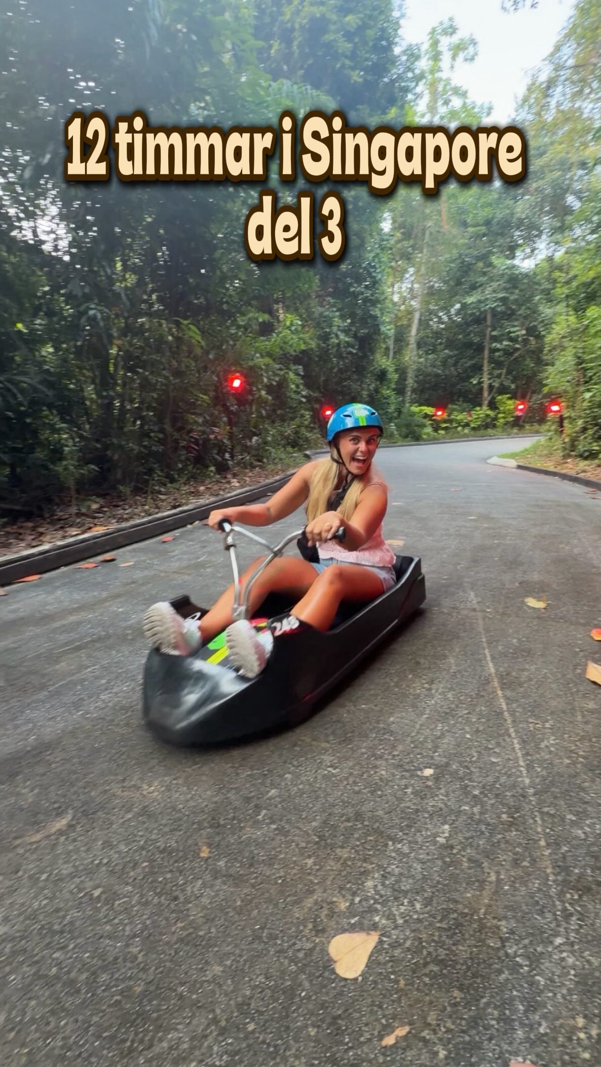Sentosa's Mario Kart Luge Ride Near Universal Studios