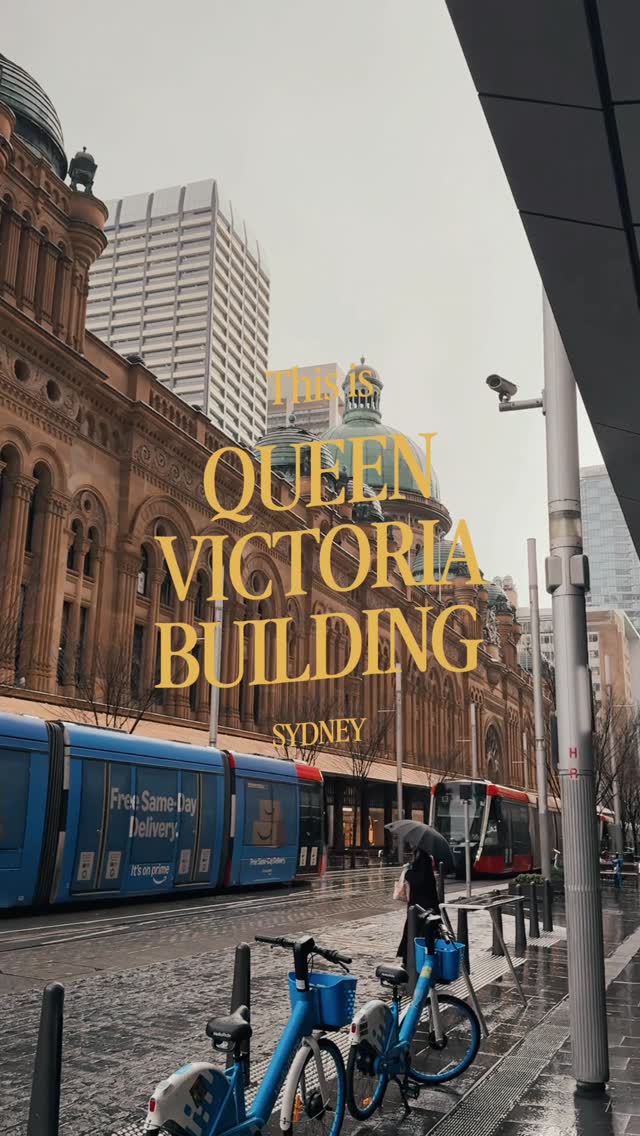 Queen Victoria Building: A Sydney Shopping Paradise