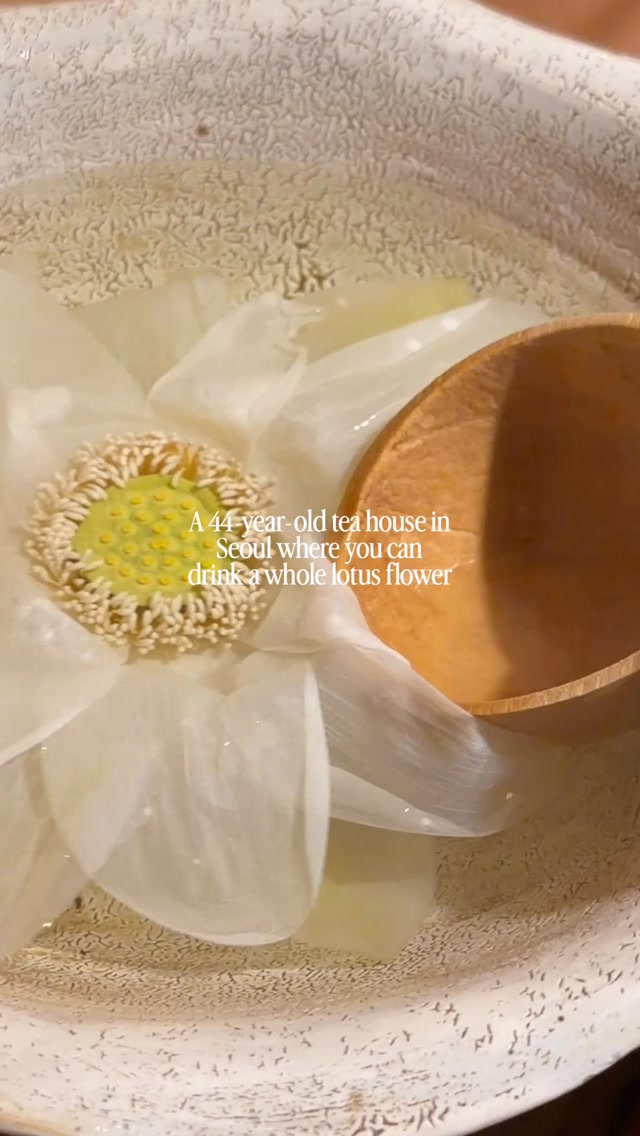 Traditional Insadong Tea House Serves Korean Sweets