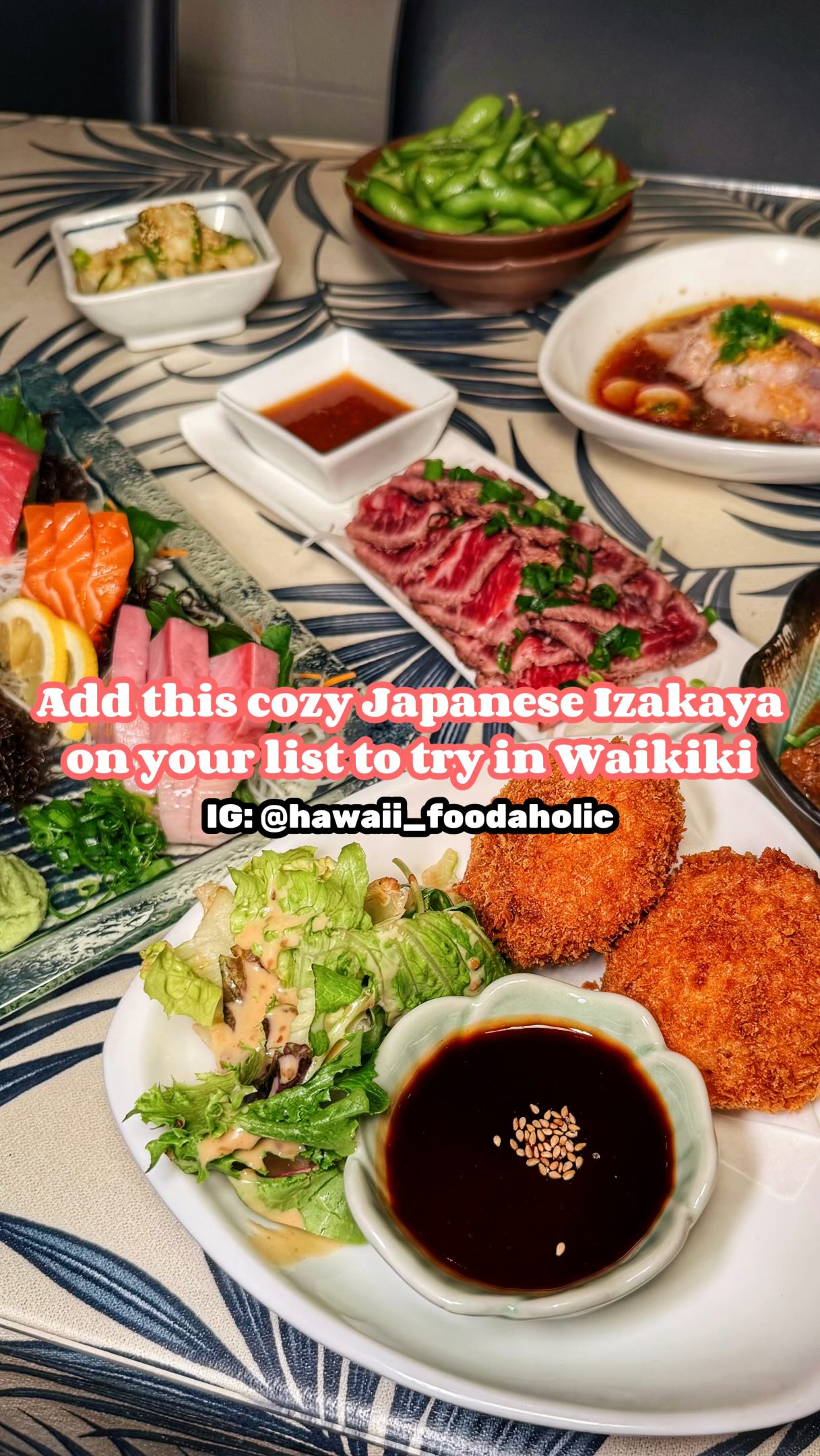 Chibaken Hawaii: Japanese Izakaya Delights In Waikiki