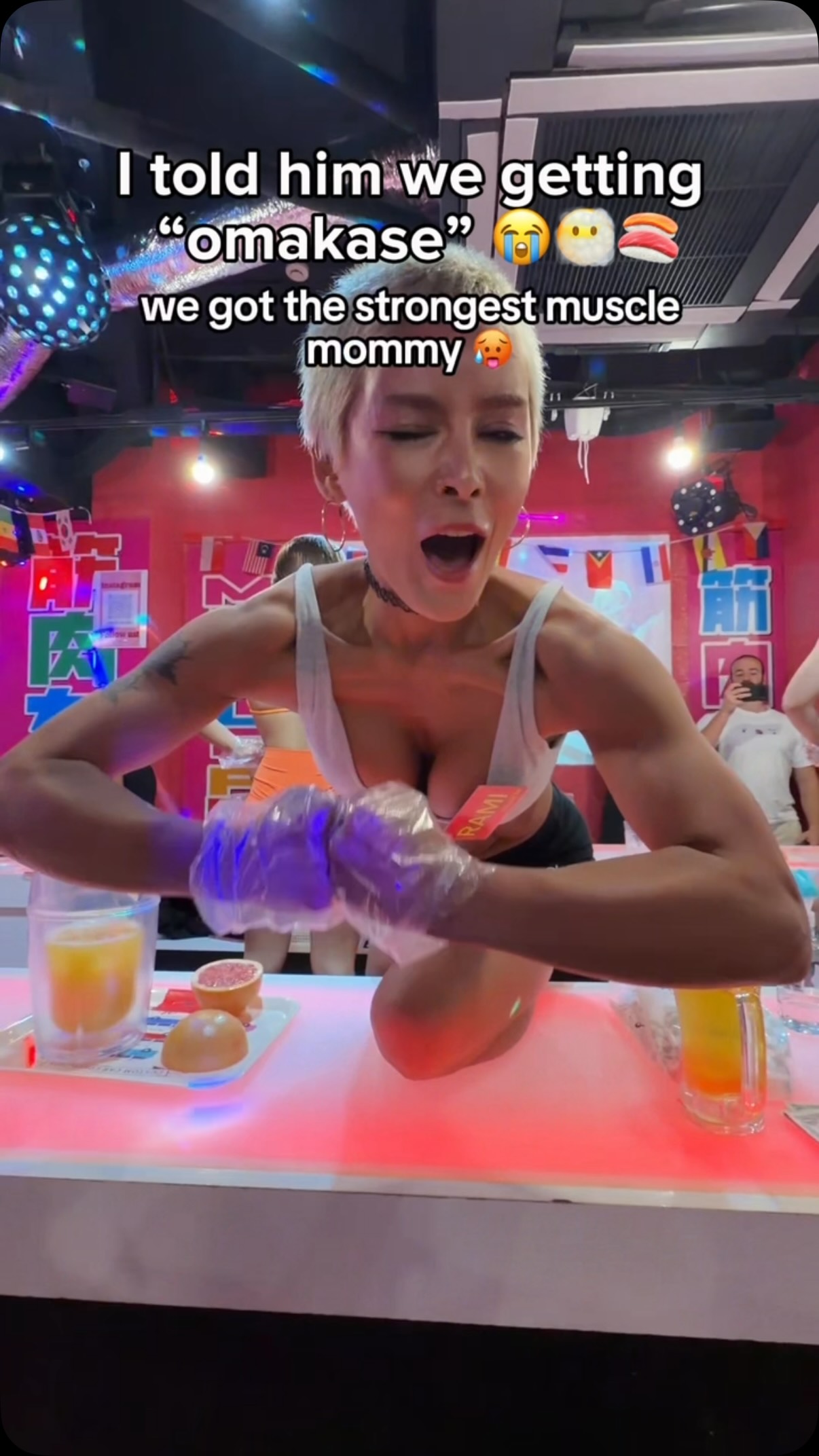 Tokyo's Muscle Girls Bar Prank Leads to Omakase Dinner