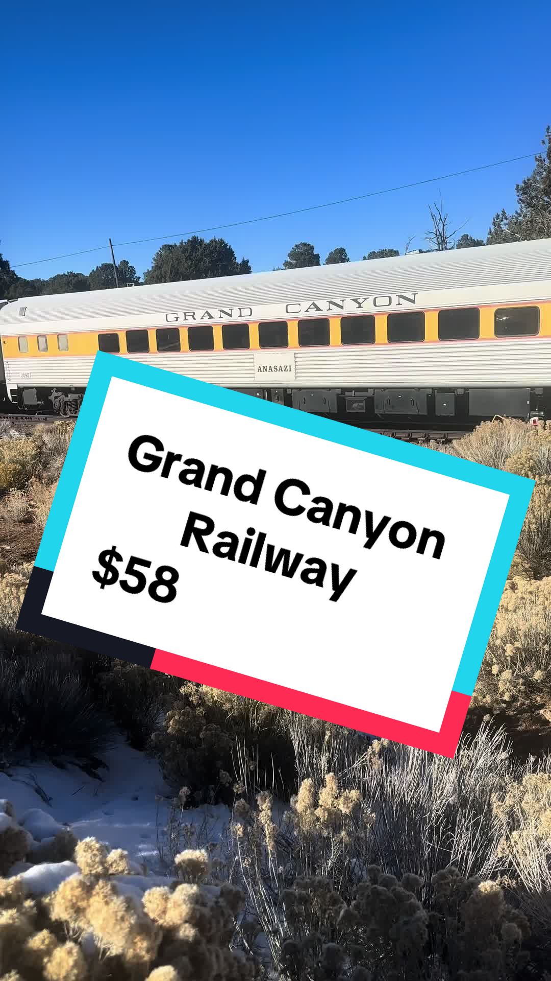 Grand Canyon Railway To Village