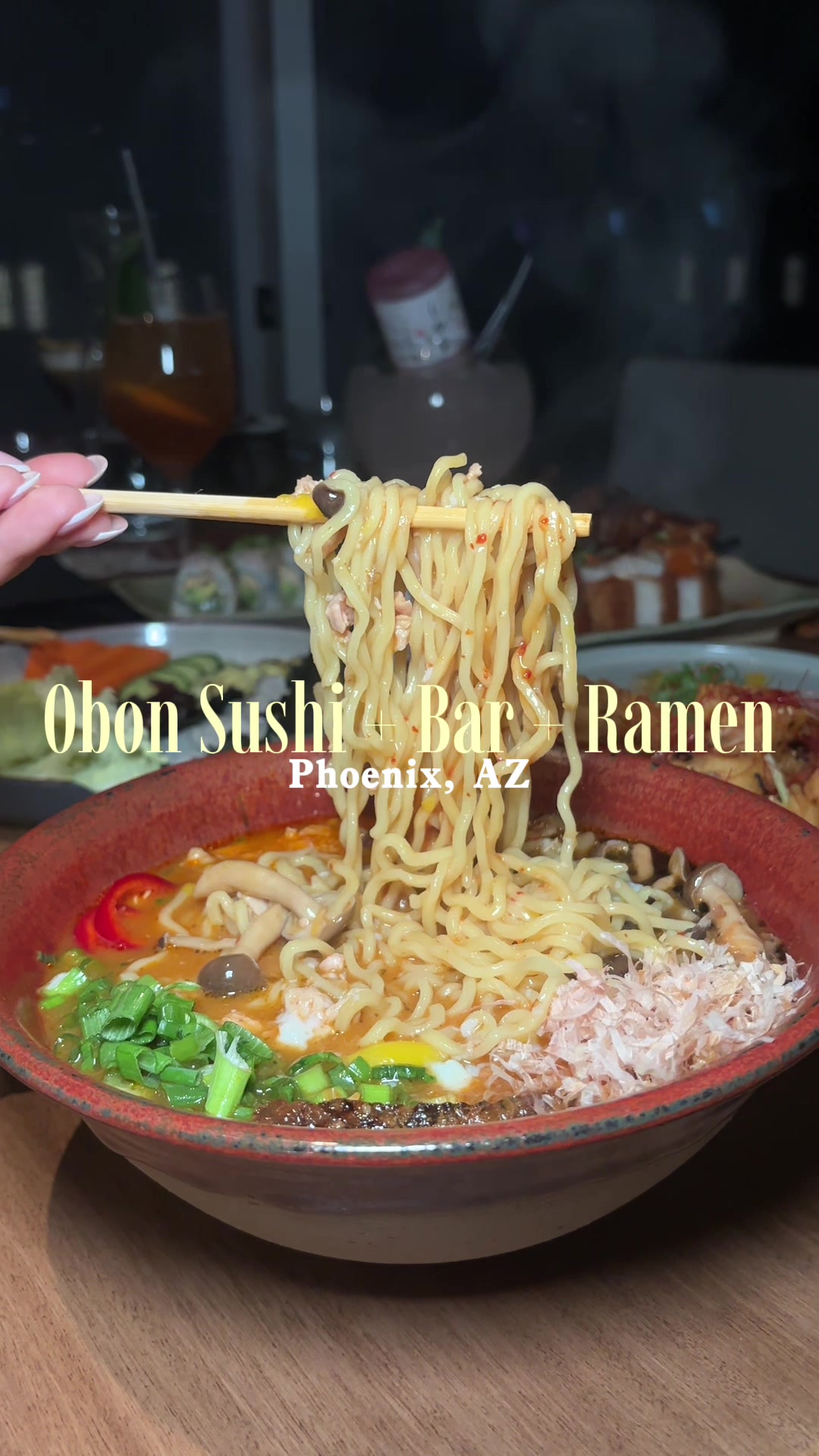 Obon Sushi Bar Ramen's Culinary Delights and Ambiance