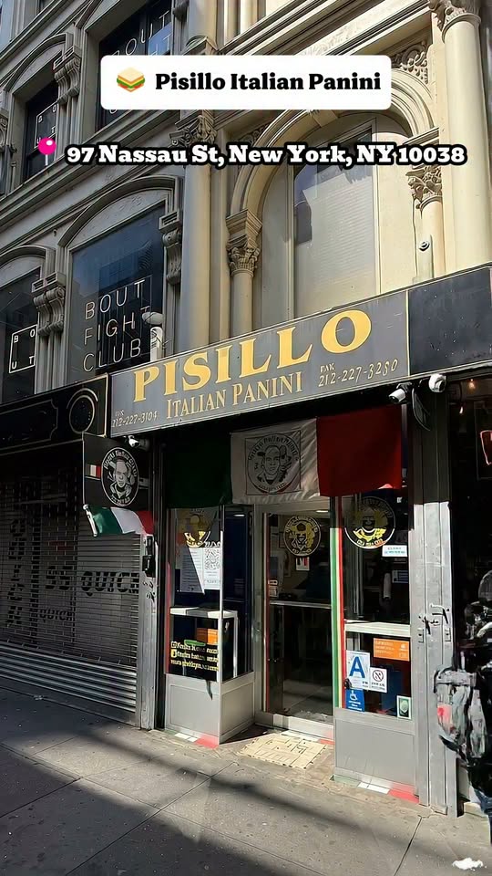 Pisillo Italian Panini's Delicious Sandwiches