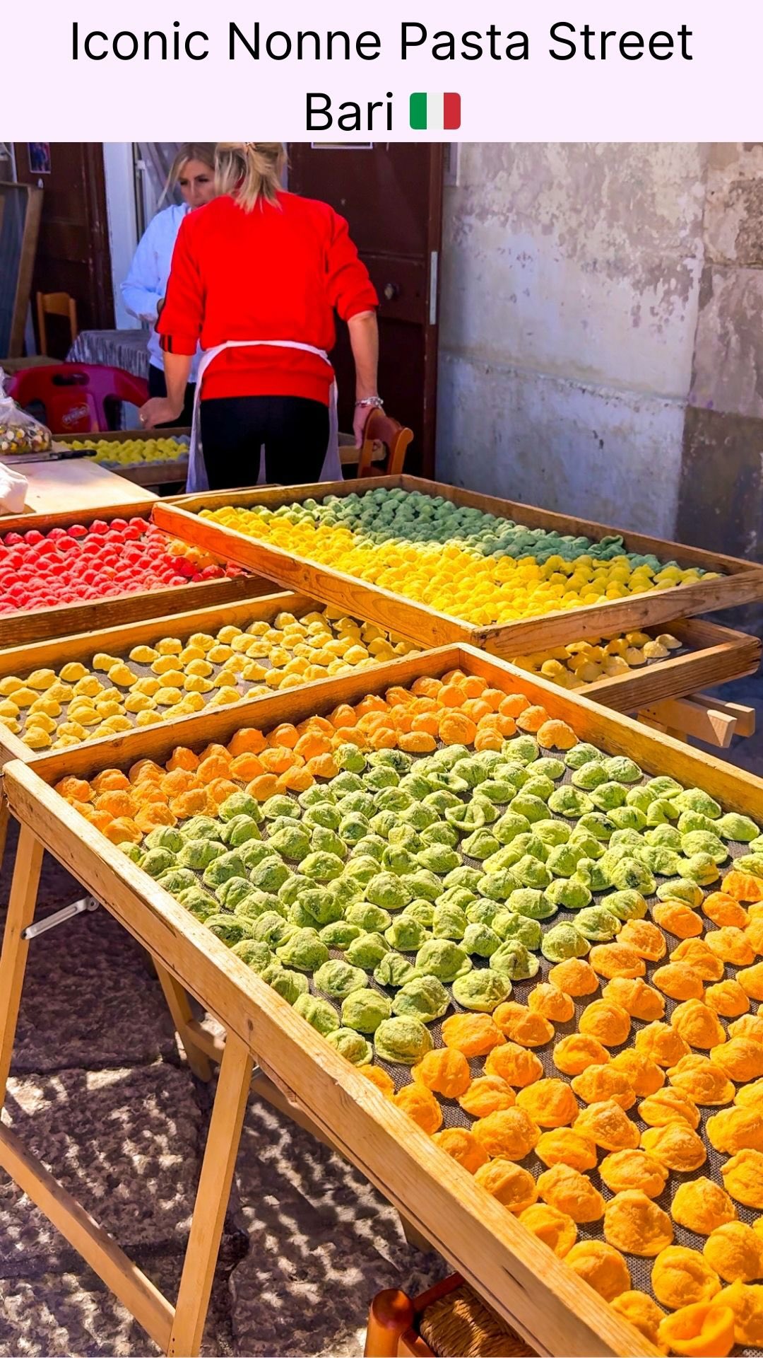 Authentic Orecchiette Pasta Making in Bari