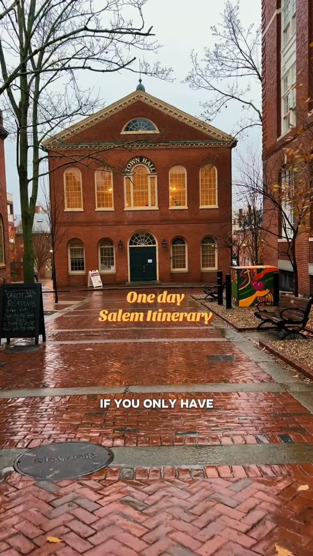 One Day in Historic Salem Massachusetts Itinerary