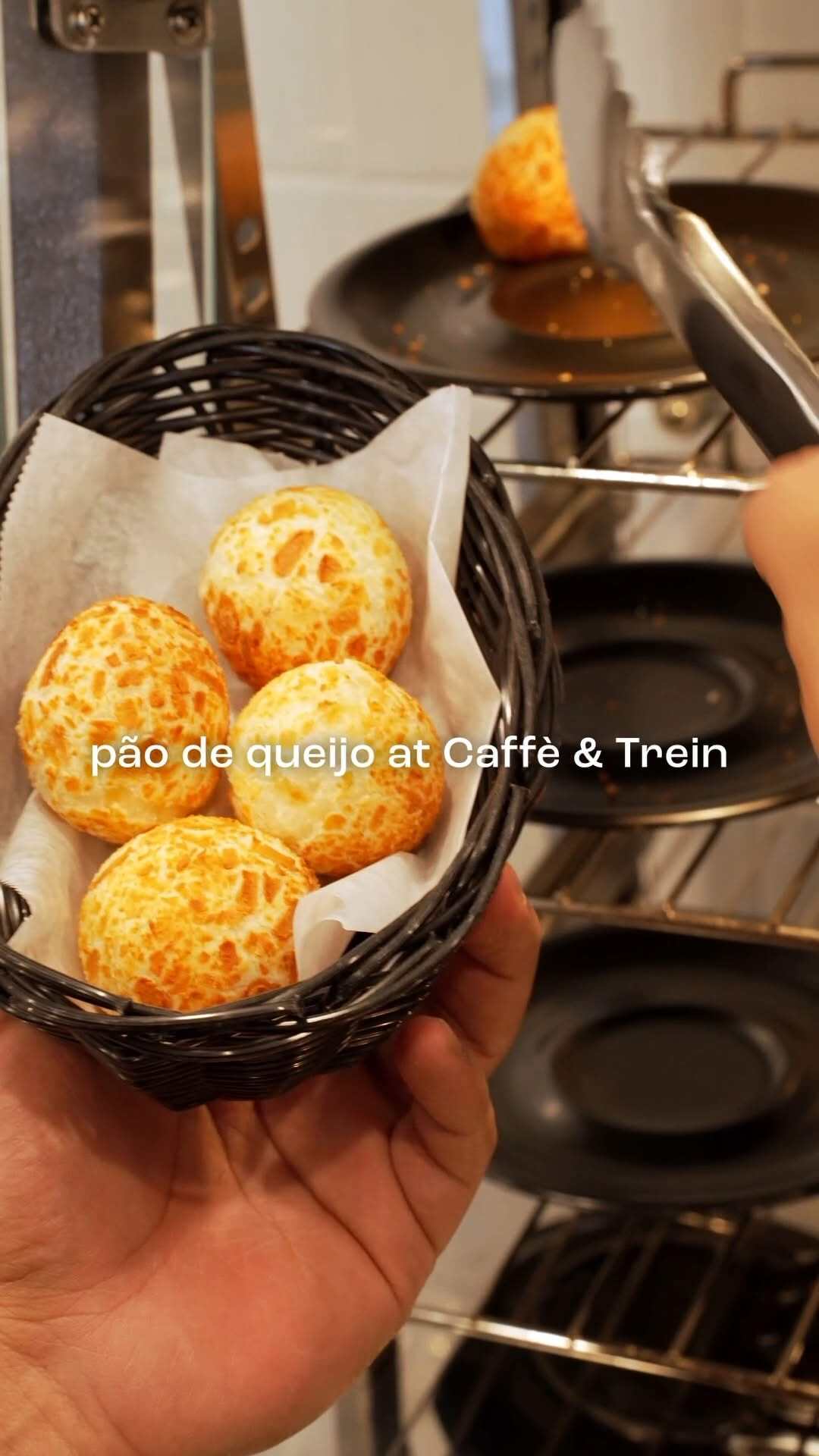 Must-Try Brazilian Cheese Bread At Caffè & Trein