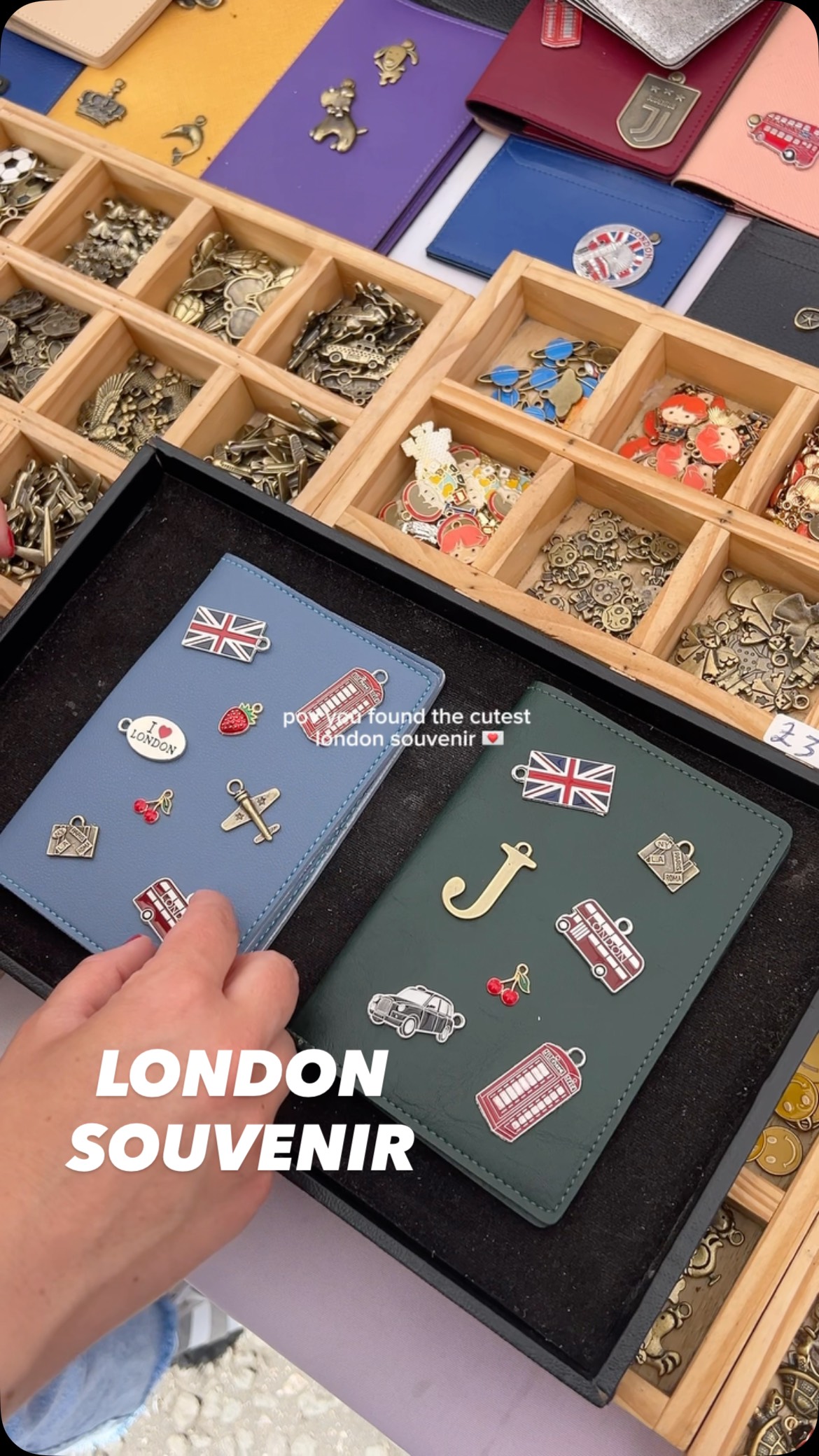 Portobello Road Market Passport Holder Craft