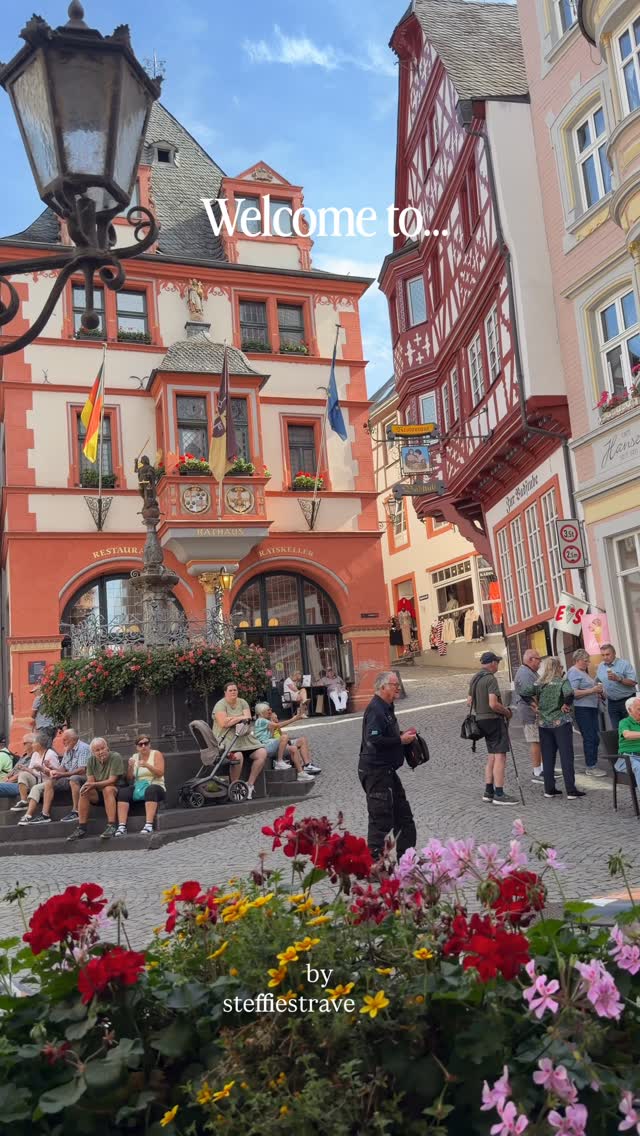 Bernkastel-Kues: German Town With Half-Timbered Houses