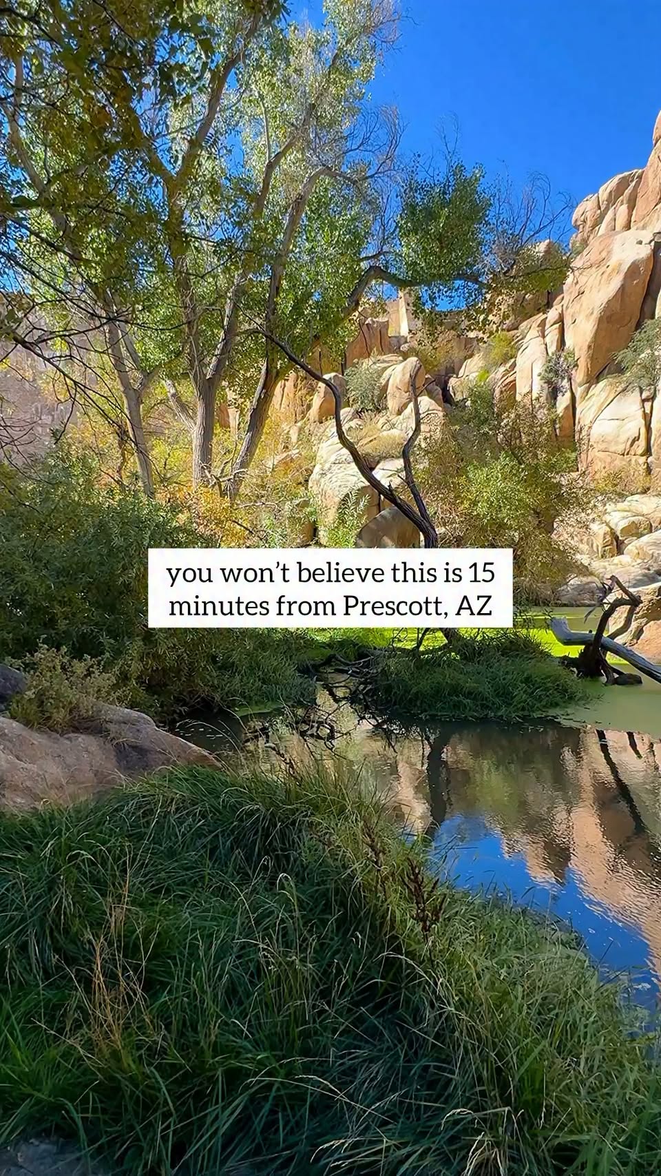 Arizona's Granite Dells And Watson Lake Trails