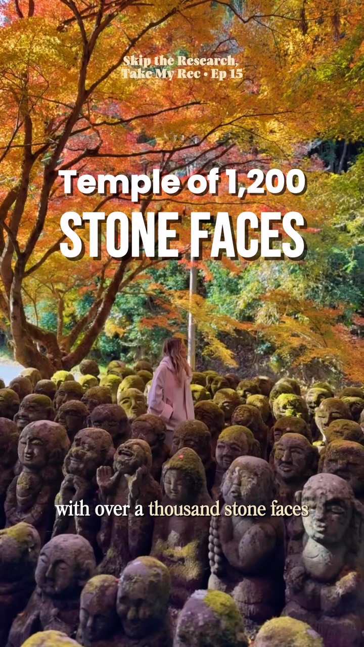 Unique Stone Statues Near Arashiyama