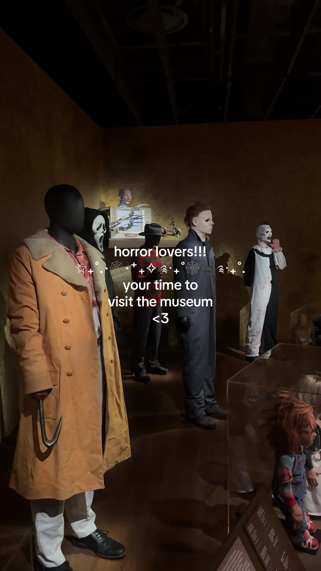 Horror Movie Museum Exhibits