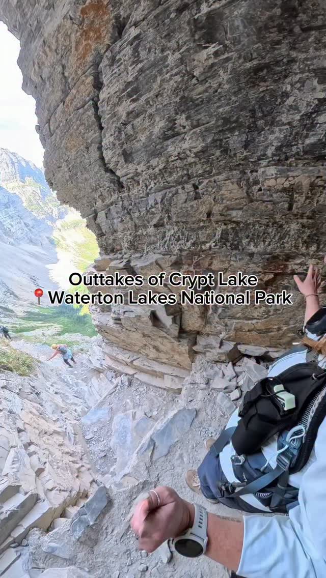 Waterton Lakes National Park's Challenging Crypt Lake Hike