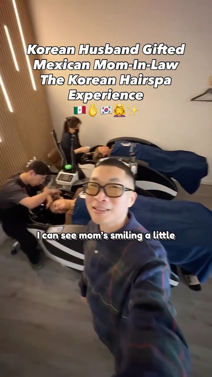 Korean Hair Spa For Family Relaxation