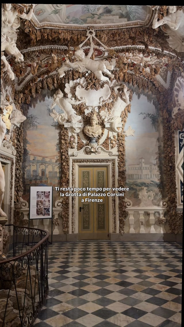 Palazzo Corsini's Restored Shell Grotto