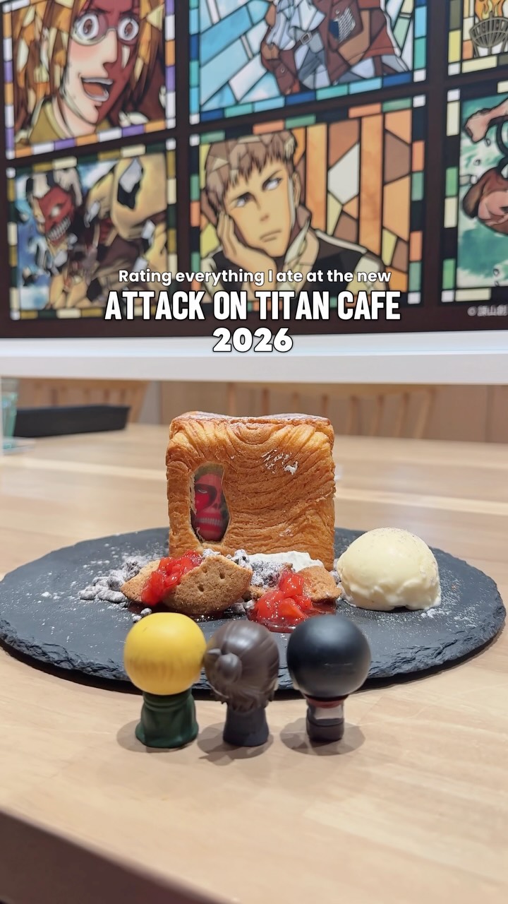 Attack on Titan Cafe Features Themed Drinks