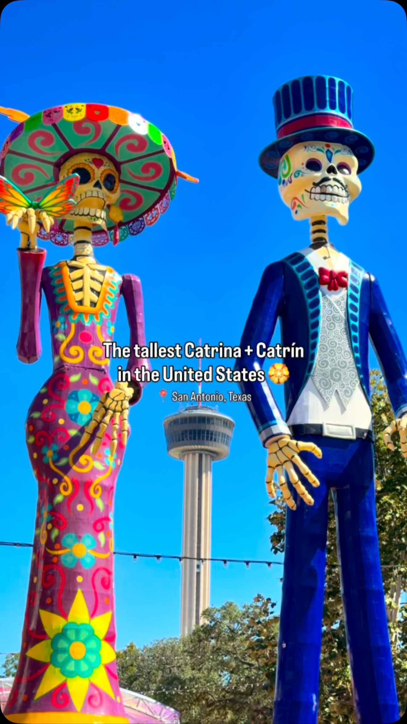 Tallest Catrina and Catrín Statues in U.S.