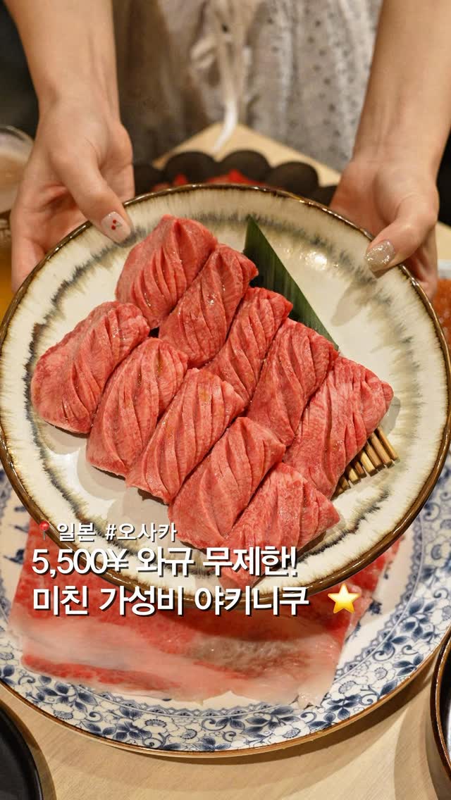 All-You-Can-Eat Wagyu Yakiniku Restaurant in Osaka