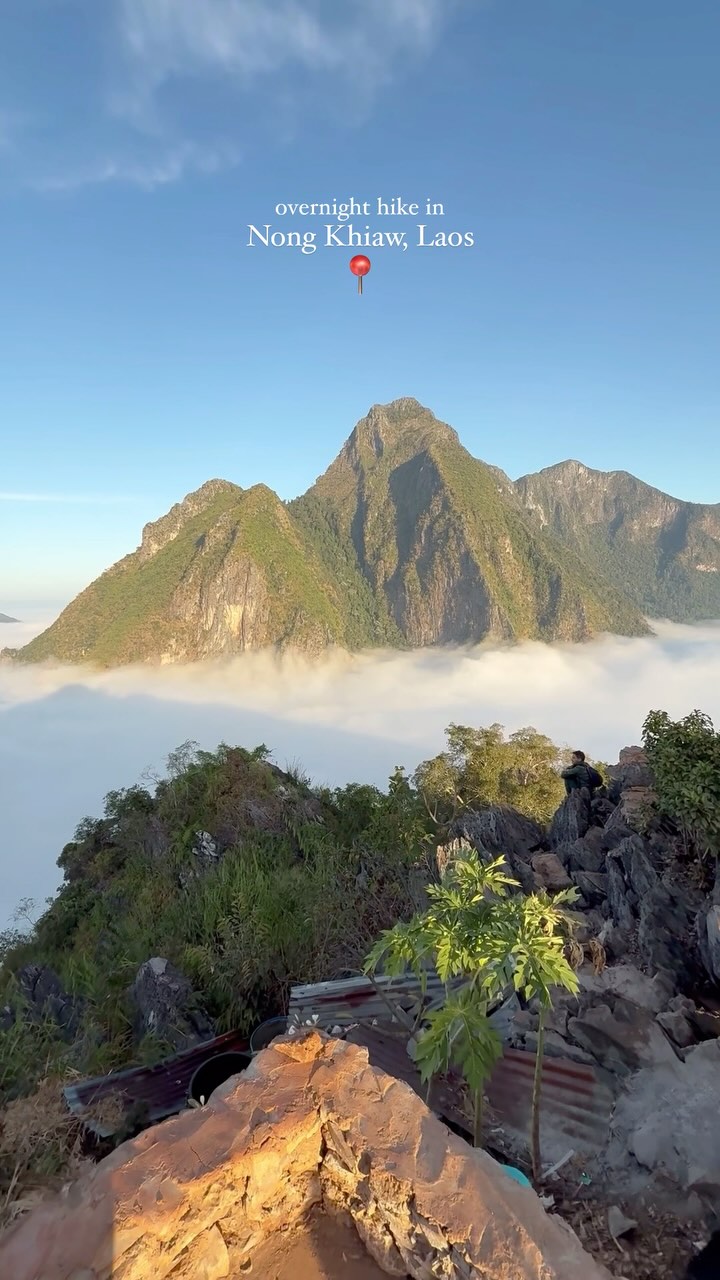 Laos' Nong Khiaw: Overnight Hike To Phadeng Peak