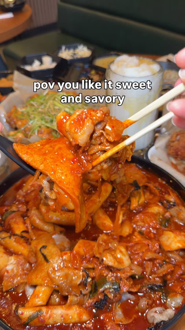 Two Korean Dining Experiences Featuring Tteokbokki