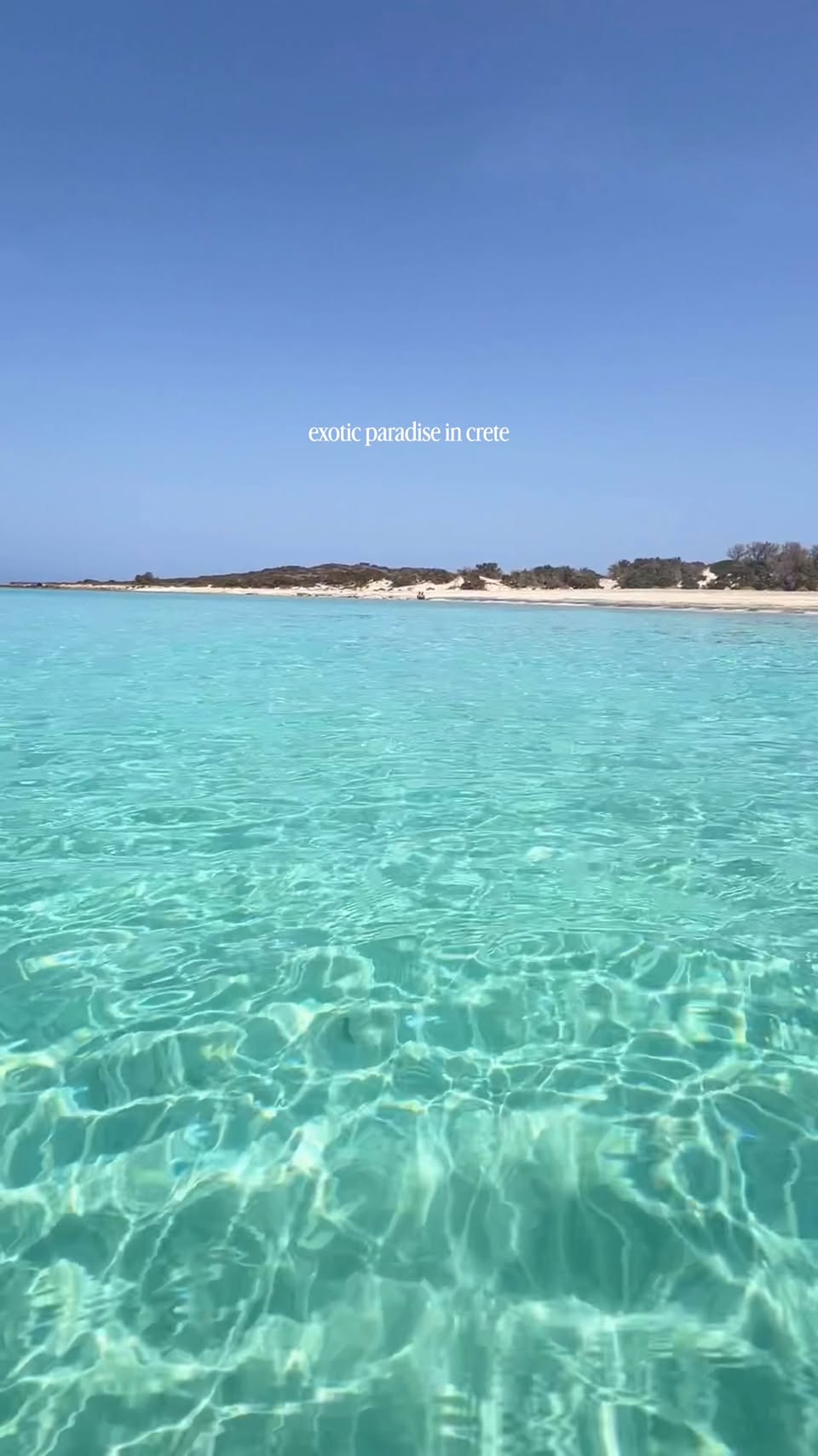 Chrissi Island: An Exotic Turquoise Paradise