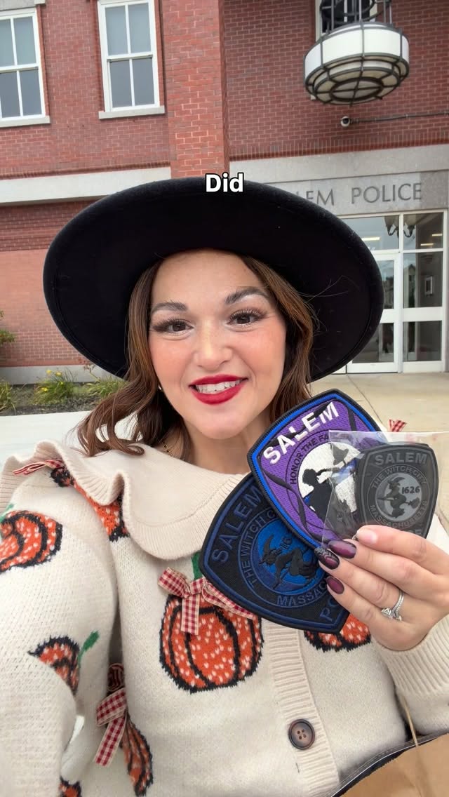 Salem Police Department Patch Vending Machine