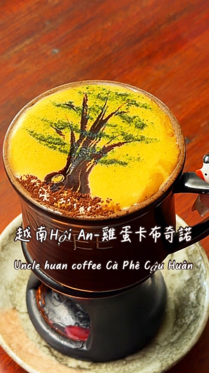 Hoi An Cafe Serves Unique Egg Coffee