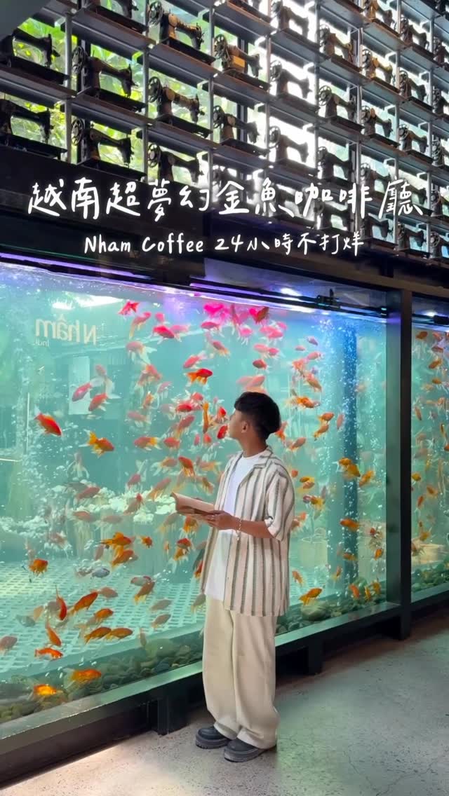 24-Hour Goldfish Cafe In Ho Chi Minh City