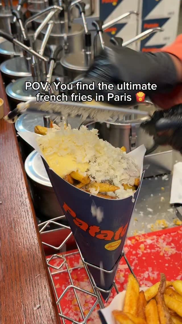Parisian French Fry Spot Patate